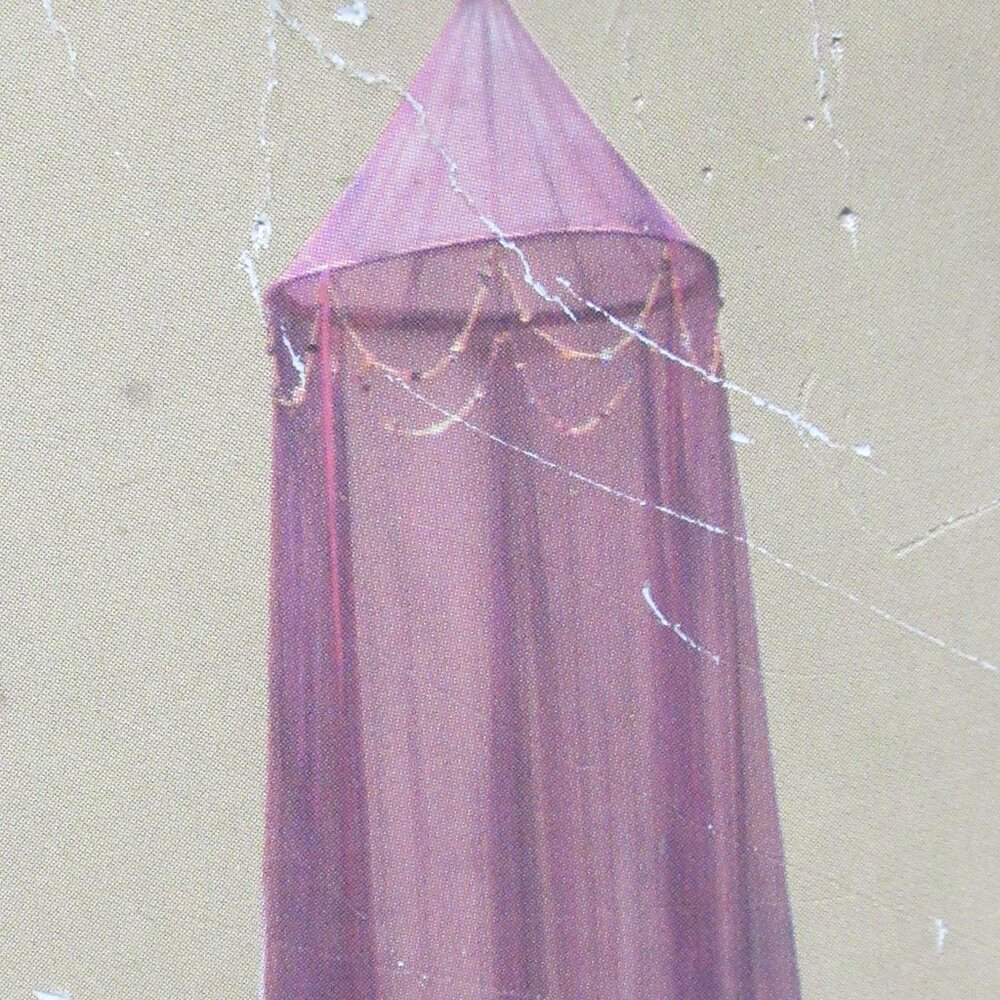 New Creative Purple Beaded Mosquito Canopy Net